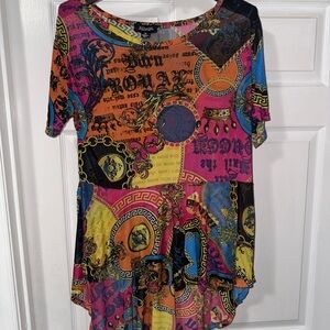 Rogue Multicolor Graphic Women's Tunic